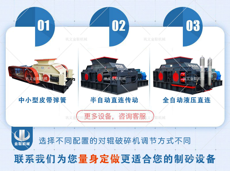 液壓對輥制砂機型號參數(shù)、市場價位多少？